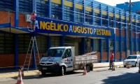 Novidades na fachada da escola