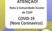 Nota à comunidade Escolar do CEAP