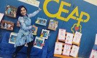 Escritora Léia Cassol visita o CEAPzinho