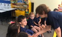  Ex-professora de Alemão visita o CEAPZINHO