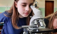 Aula de Microscopia com estudantes do 6⁰ Ano EF - 2024