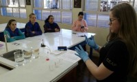 Oficina ensina boas práticas no Laboratório de Química