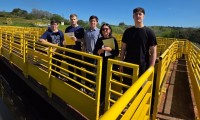 Visita técnica à Estação de Tratamento de Esgoto de Ijuí