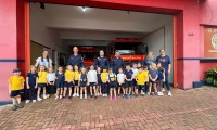 Pré 1 do CEAPZINHO no 12º Batalhão de Bombeiros Militar de Ijuí