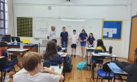 Estudantes vivenciam experiência de liderança e democracia 