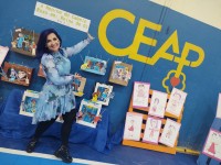 Escritora Léia Cassol visita o CEAPzinho