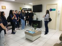2ª série do Médio visita o HCI para entender a Pesquisa clínica