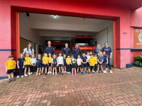 Pré 1 do CEAPZINHO no 12º Batalhão de Bombeiros Militar de Ijuí
