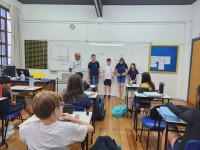 Estudantes vivenciam experiência de liderança e democracia 